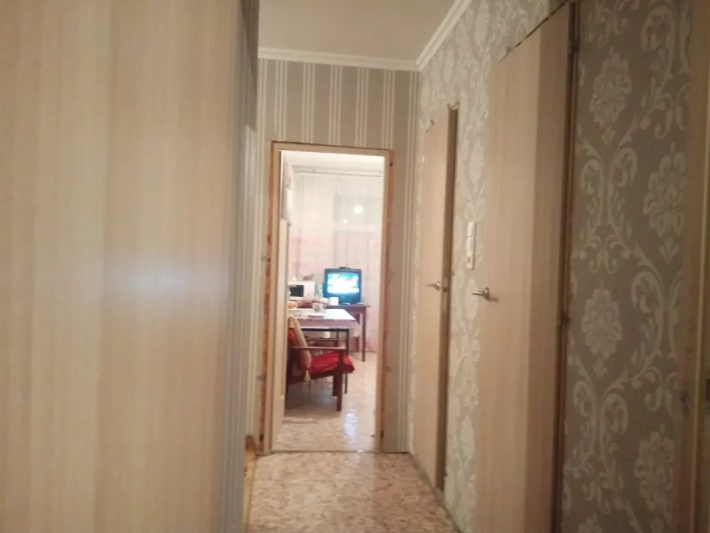 Коридор санузла 2,8 м² двухкомнатной квартиры улица Адмирала Руднева дом 10